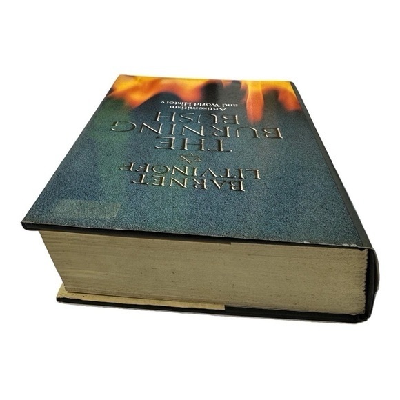 The Burning Bush Antisemitism and World History By Barnet Litvinoff Hardcover - Picture 2 of 10